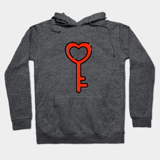 valentine's day key Hoodie